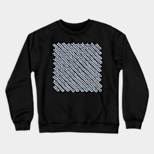 Knit Wave 45 Grey Black Crewneck Sweatshirt